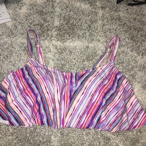 Torrid Flounce Adjustable Bikini Top
